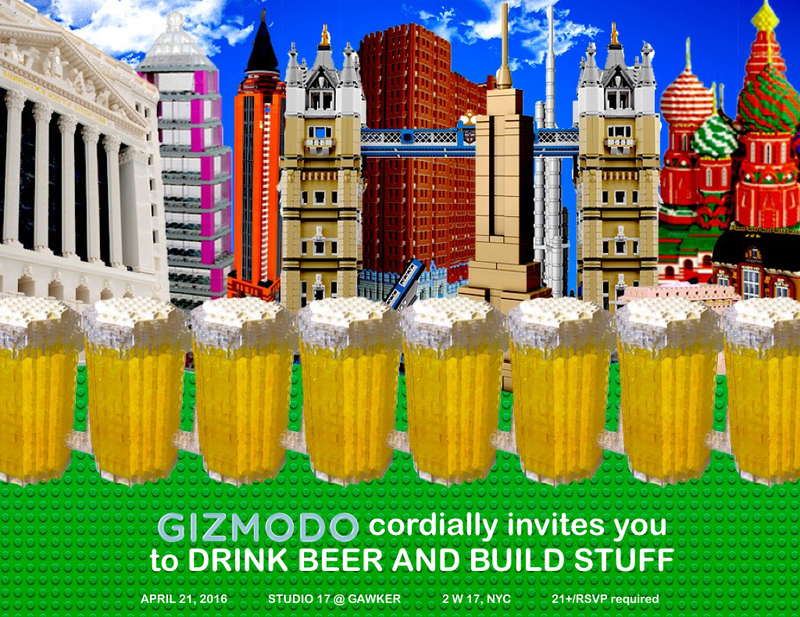 Illustration for article titled Come to Our Office to Drink Beer and Build Stuff
